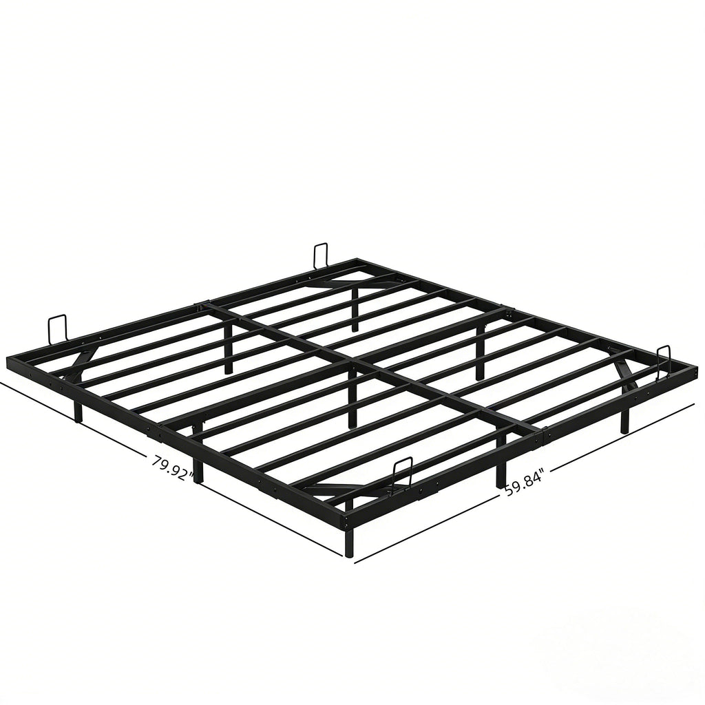 Floating Bed Frames With LED Lights
