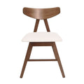 Vida - Dining Chair (Set of 2) With Upholstered Seats - Light Beige