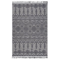 Guros - 6' X 9' Traditional Indoor / Outdoor Area Rug - White / Gray