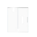 Frameless Single Sliding Shower Door With Handle
