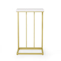 Modern Glam C - Shape End Table