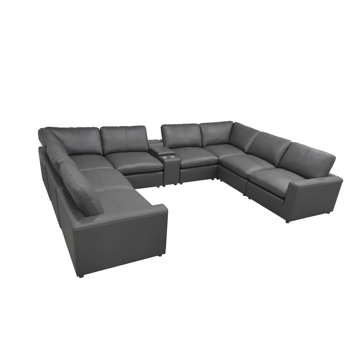 Large Upholstered Seating Modular Sectional