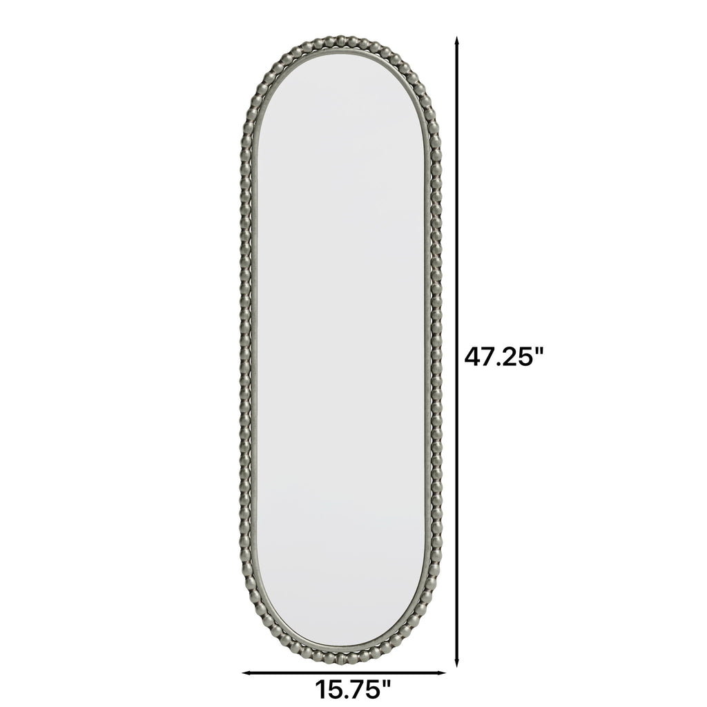 Oval Retro Mirror, Wall Hanging Mirror For Living Room