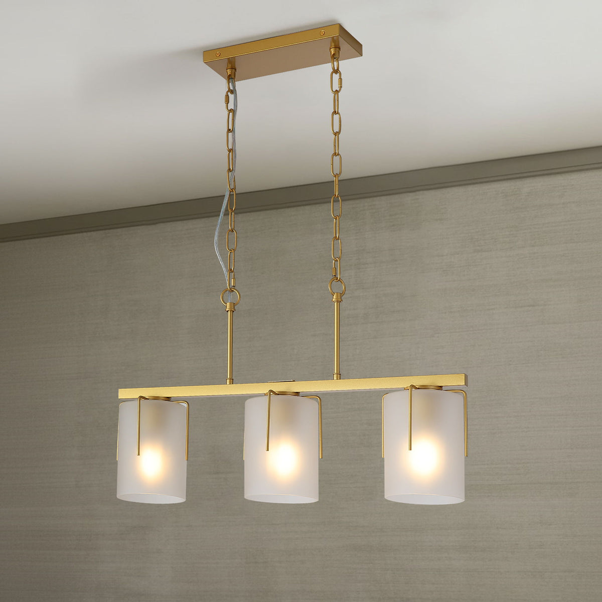 Adjustable Cylindrical Pendant Light