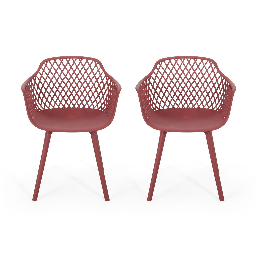 Poppy - Chair (Set of 2) - Red