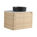 Mounted Bathroom Vanity With Art Sink & 2 Soft Close Doors