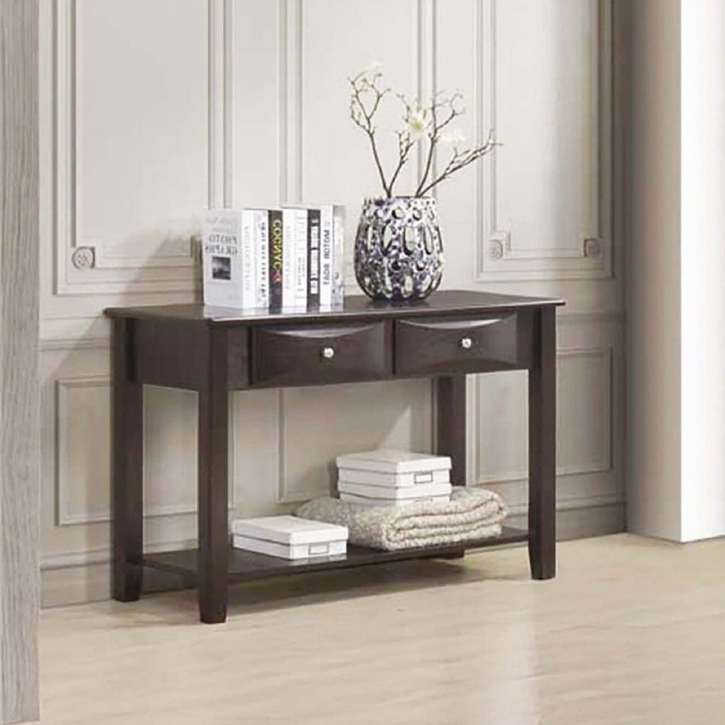 Simple Style Table With Shelf