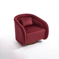 Swivel Accent Chair With 360 Degree Rotating