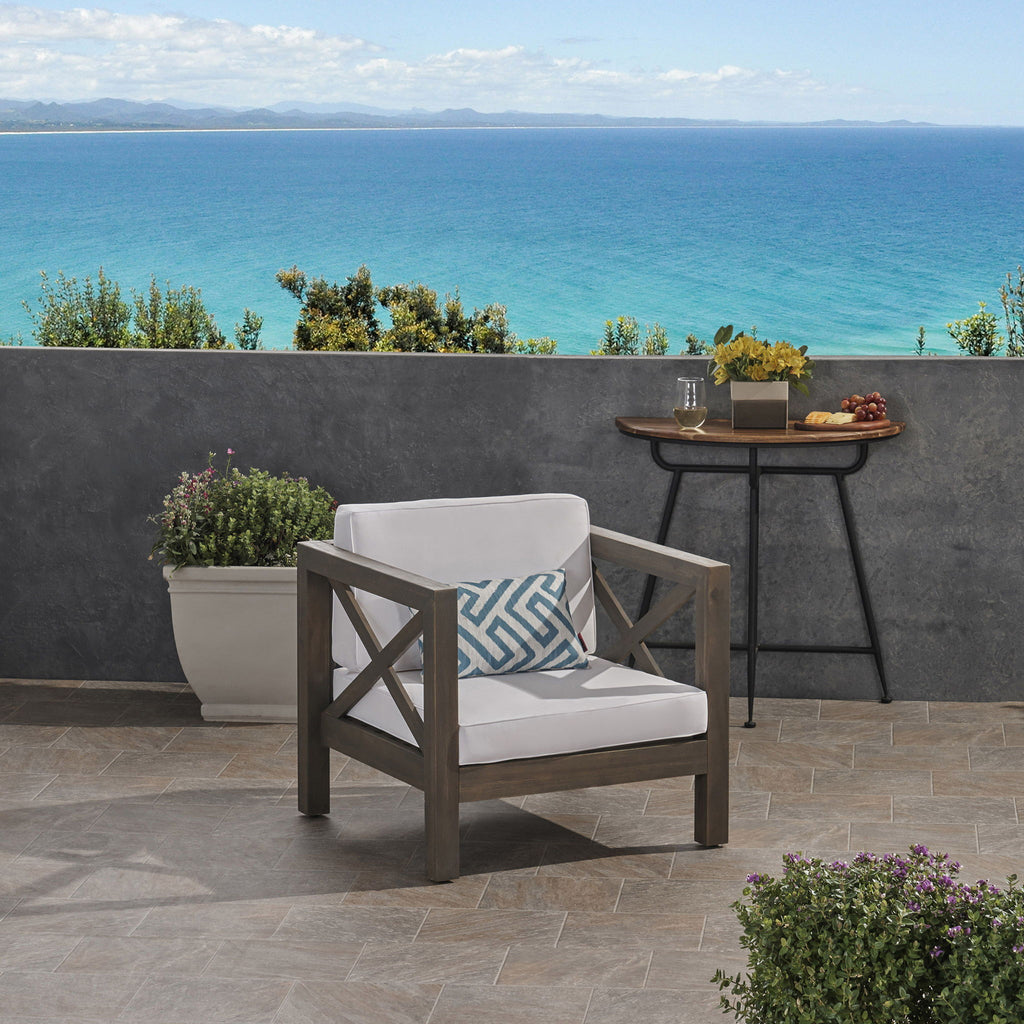 Brava - Mid - Century Modern Club Chair With Water Resistant Cushions