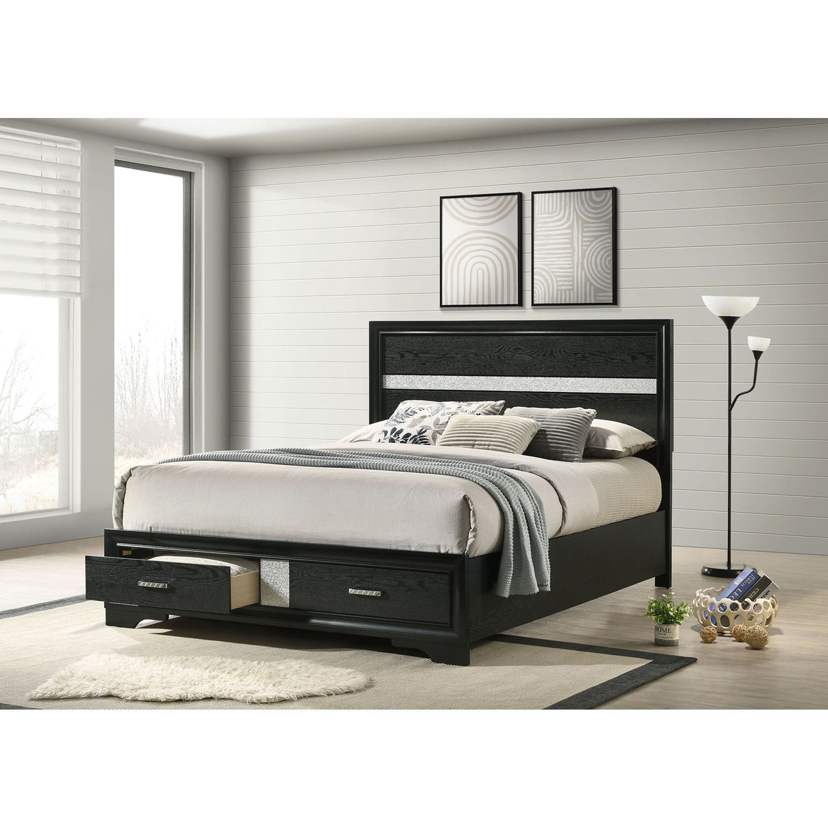 Orchid - Storage Panel Bed
