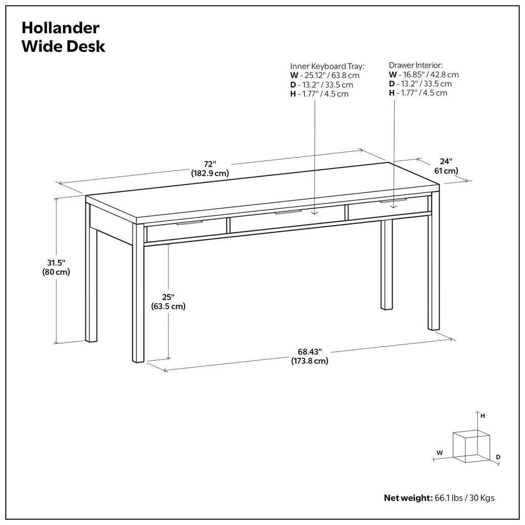 Hollander - Handcrafted Desk