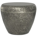 Preston - Metal Side Table - Silver