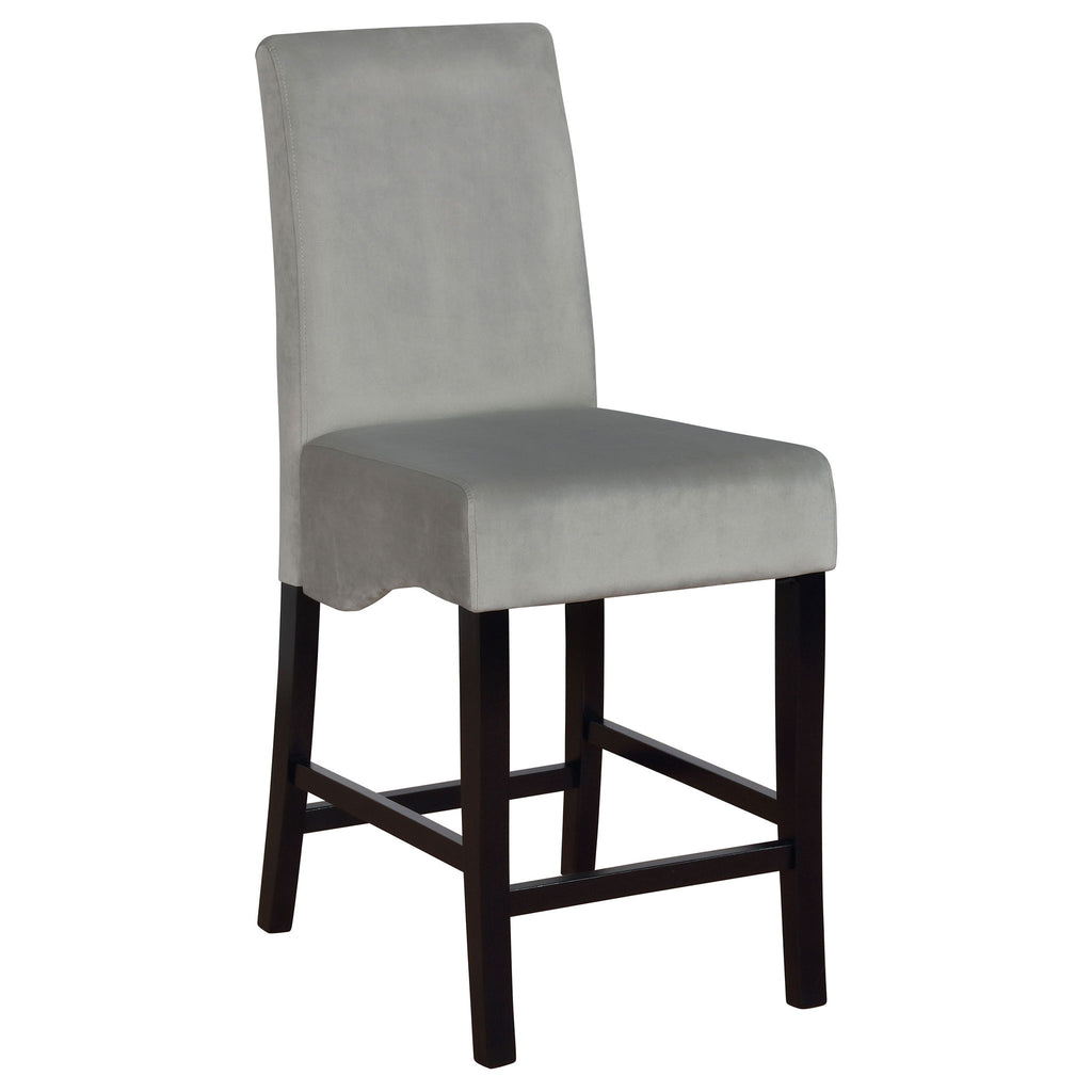 Shandra - 5 Piece Set With Counter Height Table And Stools - Black