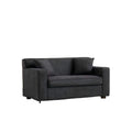 2 In 1 Lounge Chair With 4" Mattress & 2 Throw Pillows - Gray