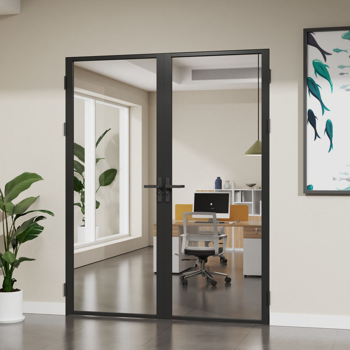 Universal Reversible Swing Design Interior Door Slab