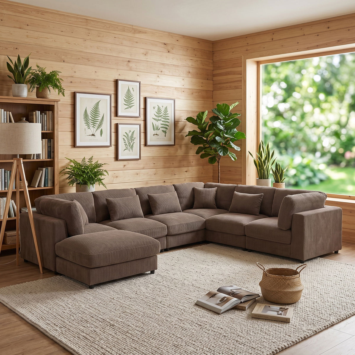 Upholstered Modular Sectional & Custom Configuration