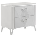 Buckley - 2 Drawer Nightstand - Gloss White