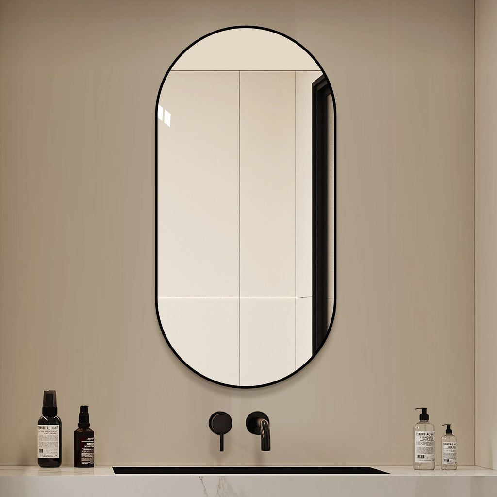 Modern Framed Bathroom Vanity Mirror