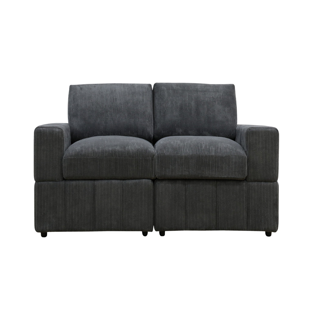 Oversized Modular Loveseat Set