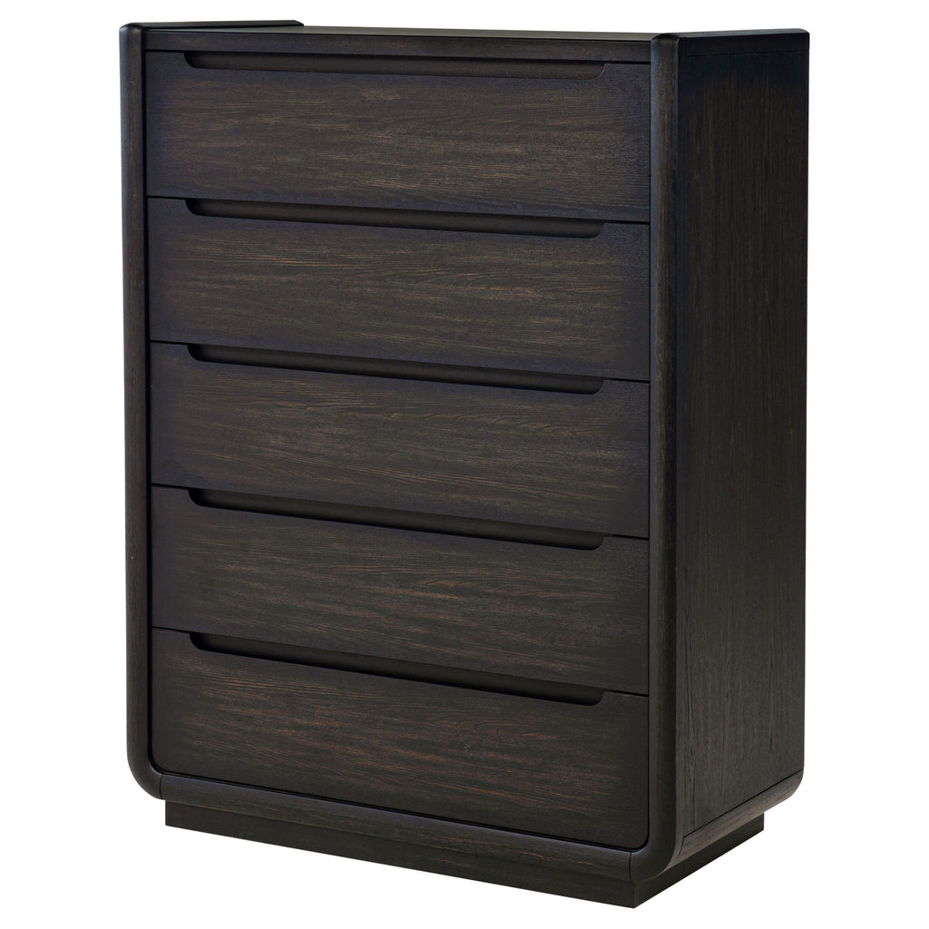 Bangor - 5 Drawer Bedroom Chest - Black