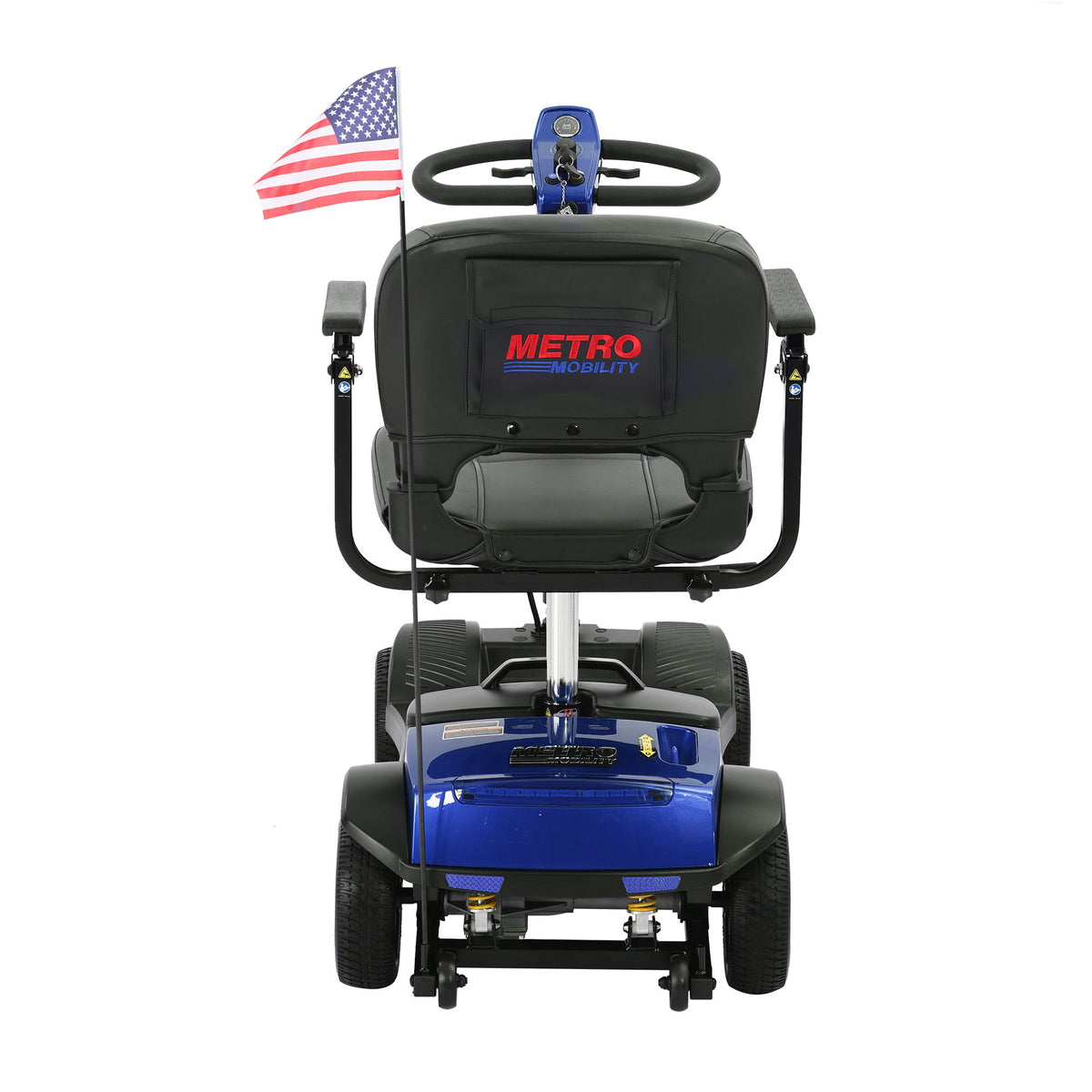 Max Sport - 4 Wheels Outdoor Compact Mobility Scooter With 2 Pieces X 12Ah Lead Acid Battery
