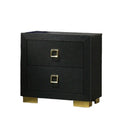 Nightstand, Bedside Table - Black