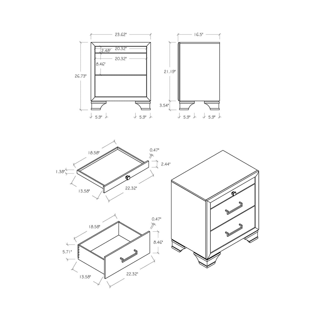 Civic - Nightstand