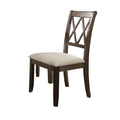 Claudia - Side Chair (Set of 2) - Beige / Brown