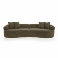 4 Seater Curved Cloud Sectional Sofa