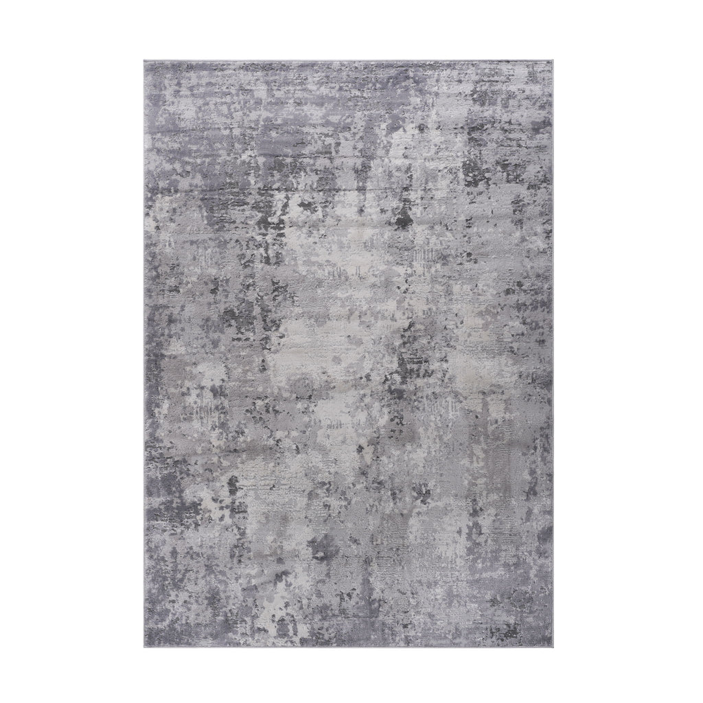 Marfi - 6' X 9' Abstract Area Rug - Light Gray