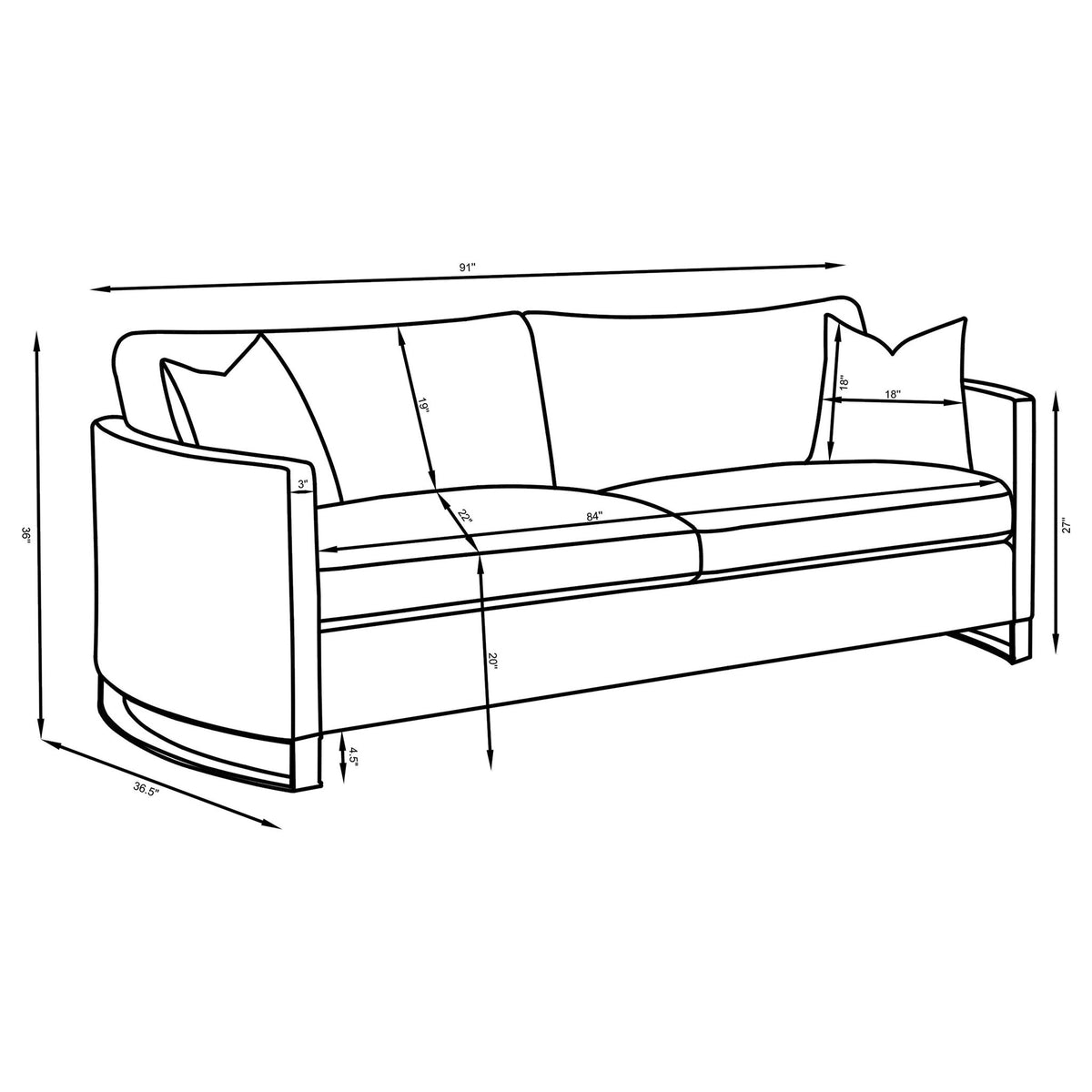 Ulrika - Living Room Set