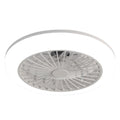 Bladeless Ceiling Fan With Light And Remote Control - White