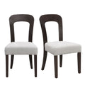 Upholstered Dining Chairs (Set of 2) - Gray