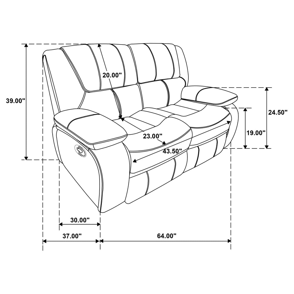 Elodie - Motion Reclining Loveseat