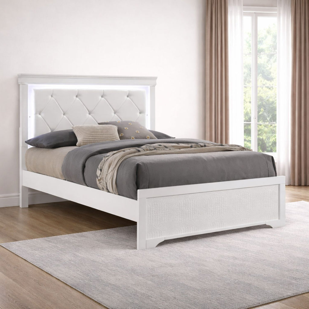 Blaze - Bed With LED Headboard