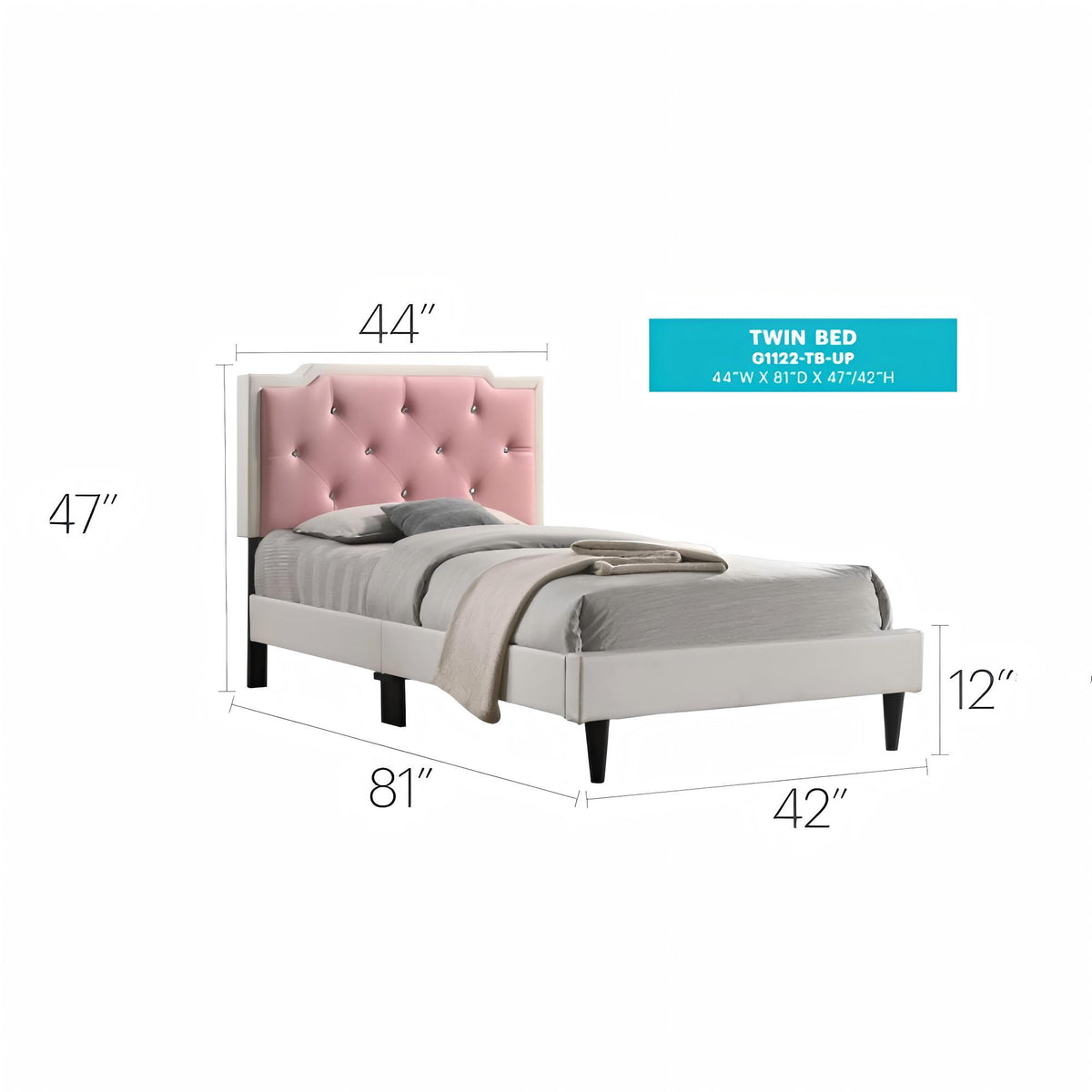 Bed (All in One Box) - Two Tone
