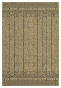 Earth - 7'10" X 10'3" Polypropylene, Indoor, Outdoor Area Rug - Jute / Black