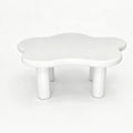 Cloud Shaped Coffee Table With 4 Round Legs