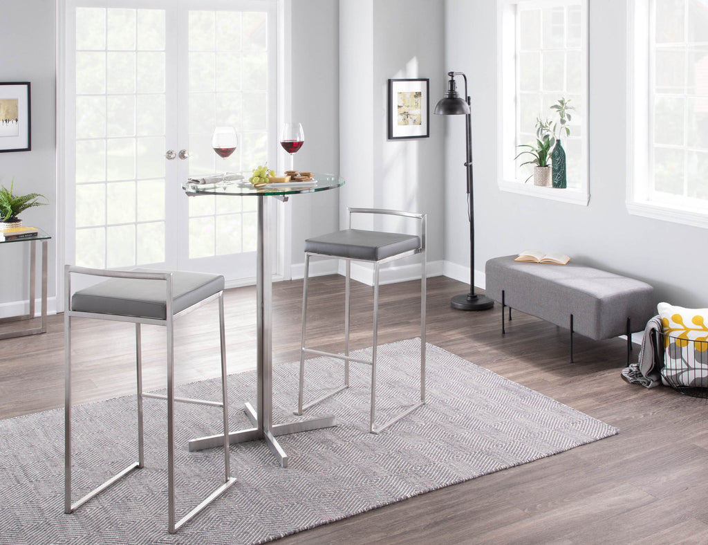 Fuji - Contemporary And Elegant Design Stackable Barstool