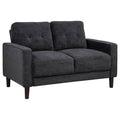 Heather - Track Arm Tufted Loveseat
