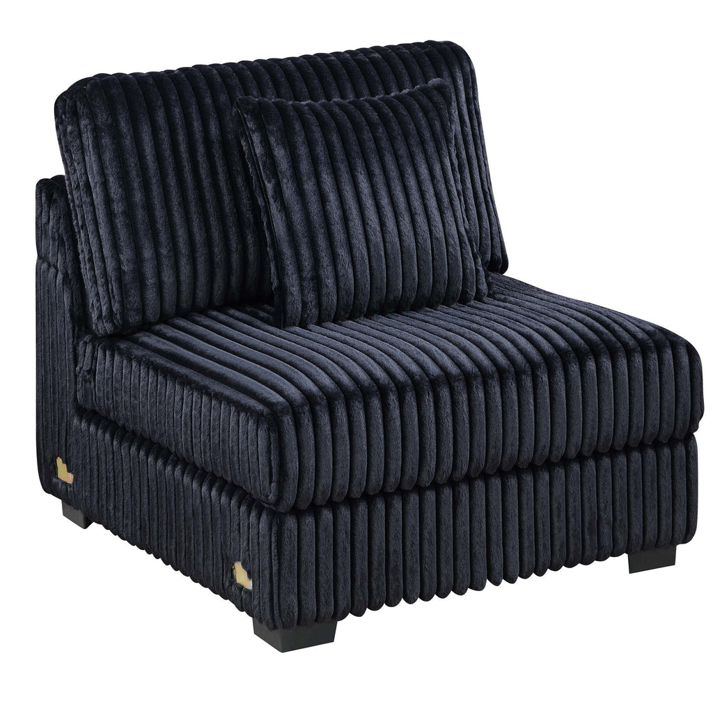 Contemporary Style Modular Sectional Sofa Set With USB, Cup Holder