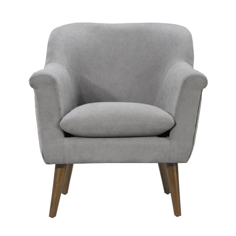 Shelby - Oversized Armchair - Steel Gray
