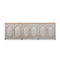 Colette - 6 Door Cabinet Sideboard - Brown