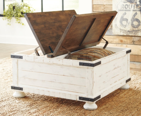 Wystfield Cocktail Table with Storage
