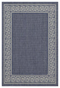 Sunshine - 5'3" X 7'3" Polypropylene Indoor, Outdoor Area Rug - Blue
