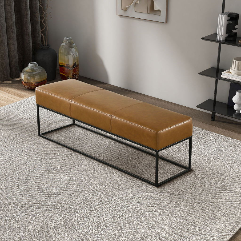 Odessa - Bench - Tan