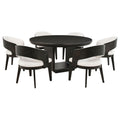Bangor - Round Dining Table Set With Arm Chairs