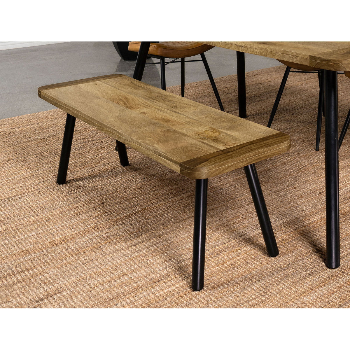 Jennie - Dining Bench - Natural Wood