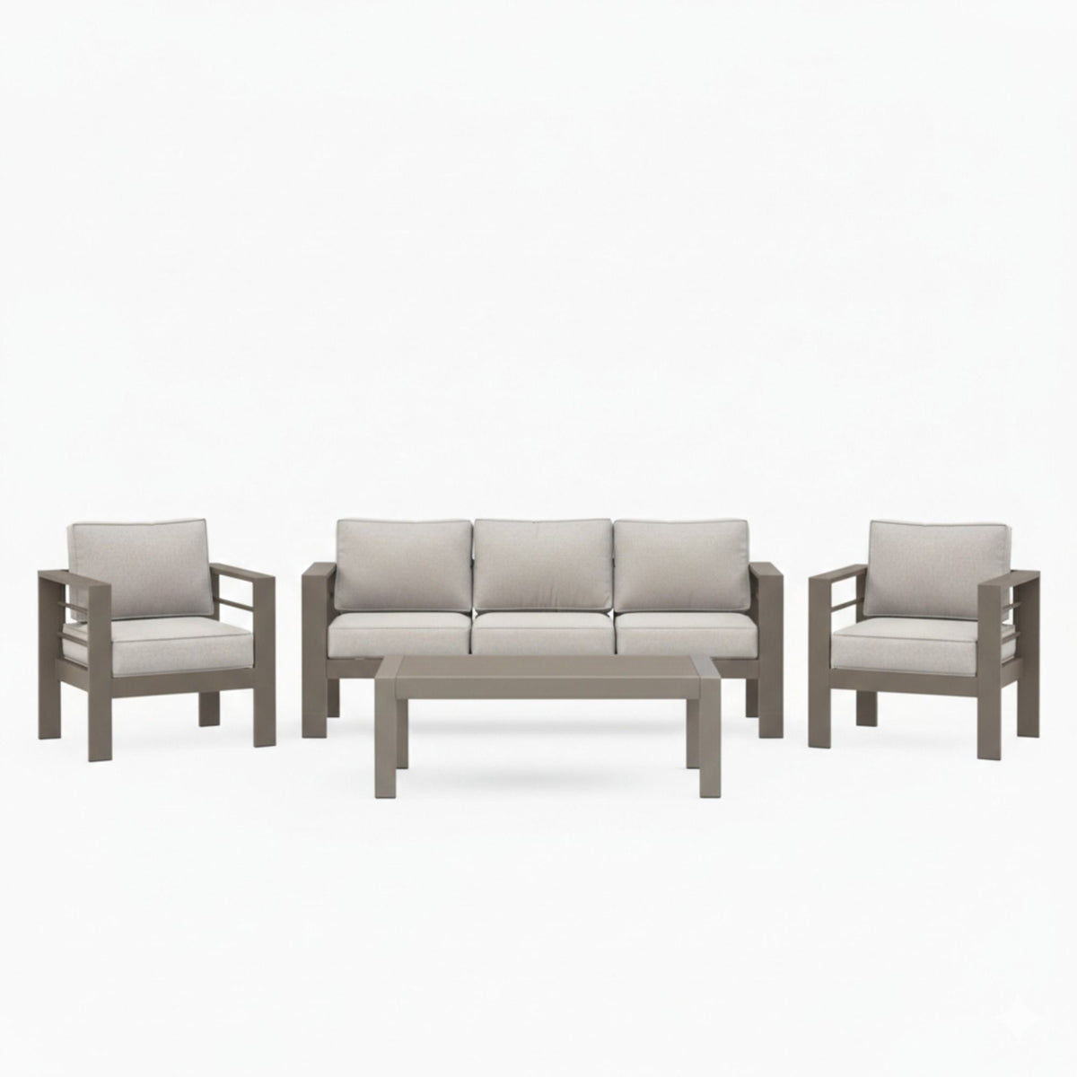 Outdoor Patio Set All-Weather & Thick Cushions