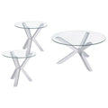 Alexa - Round Coffee And End Table Set